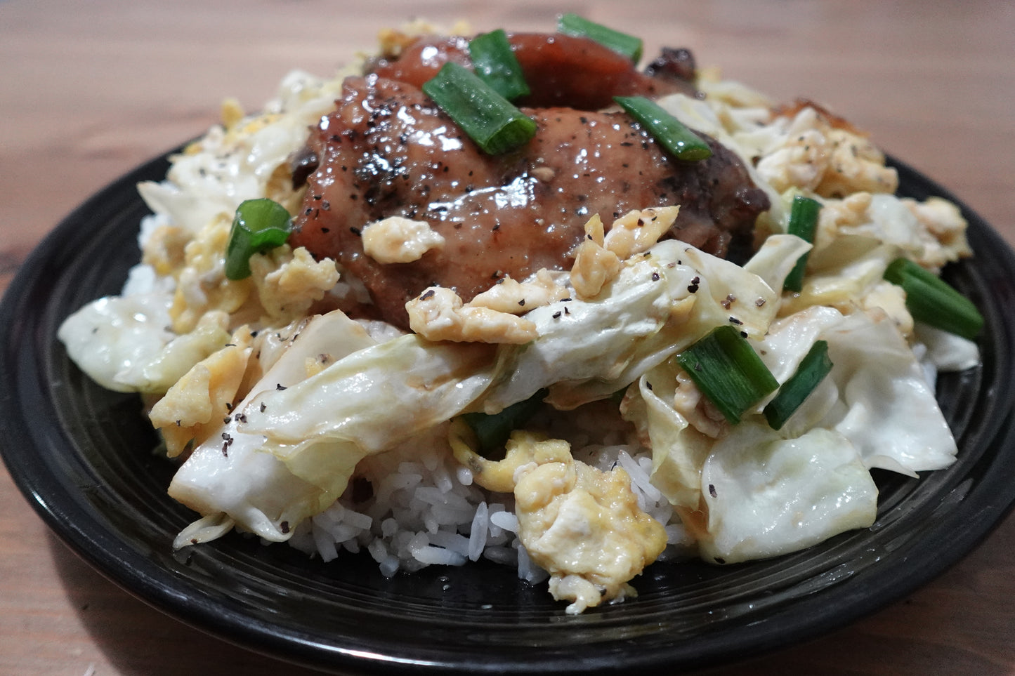 Sauced Chicken White Rice