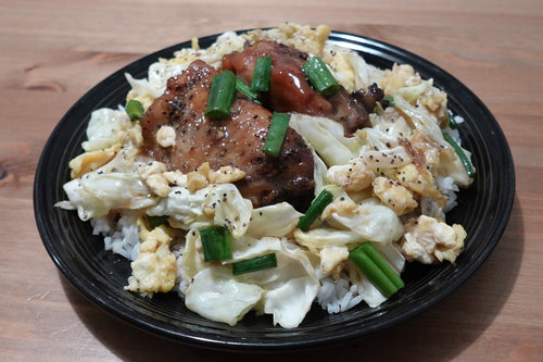 Sauced Chicken White Rice